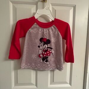 NWOT-Disney Minnie Mouse Pajama Shirt